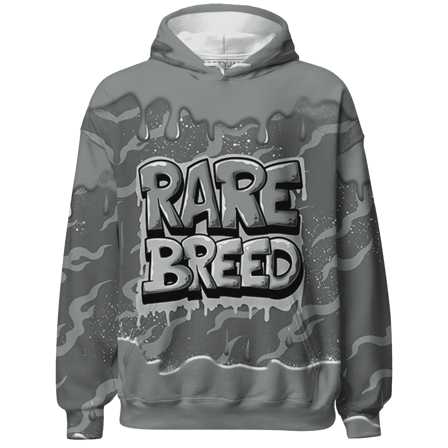 Paris Olympicsss 4s Hoodie Match Rare Breed 3D All-Over Print Drippin - NastyJamz