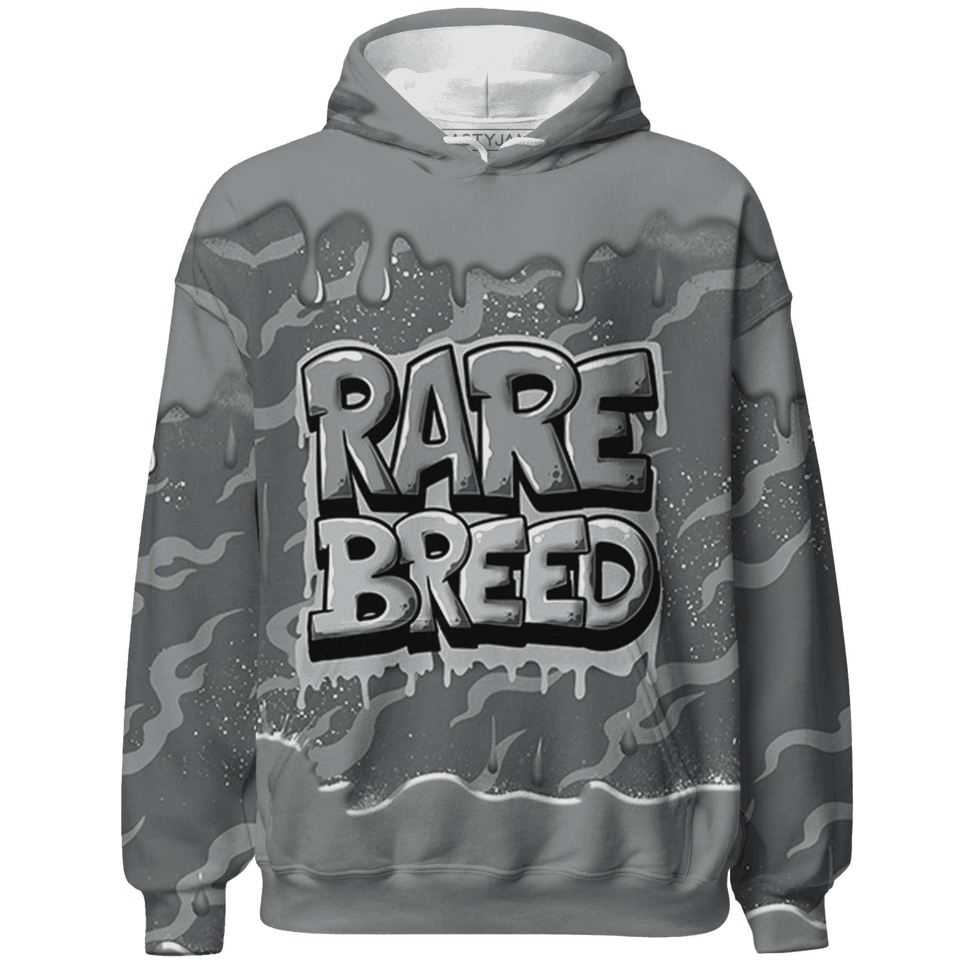 Paris Olympicsss 4s Hoodie Match Rare Breed 3D All-Over Print Drippin - NastyJamz