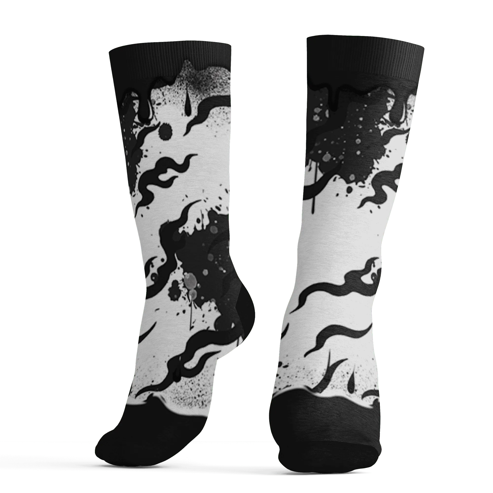 White-Thunder-4s-Socks-Match-Rare-Breed-3D-Drippin