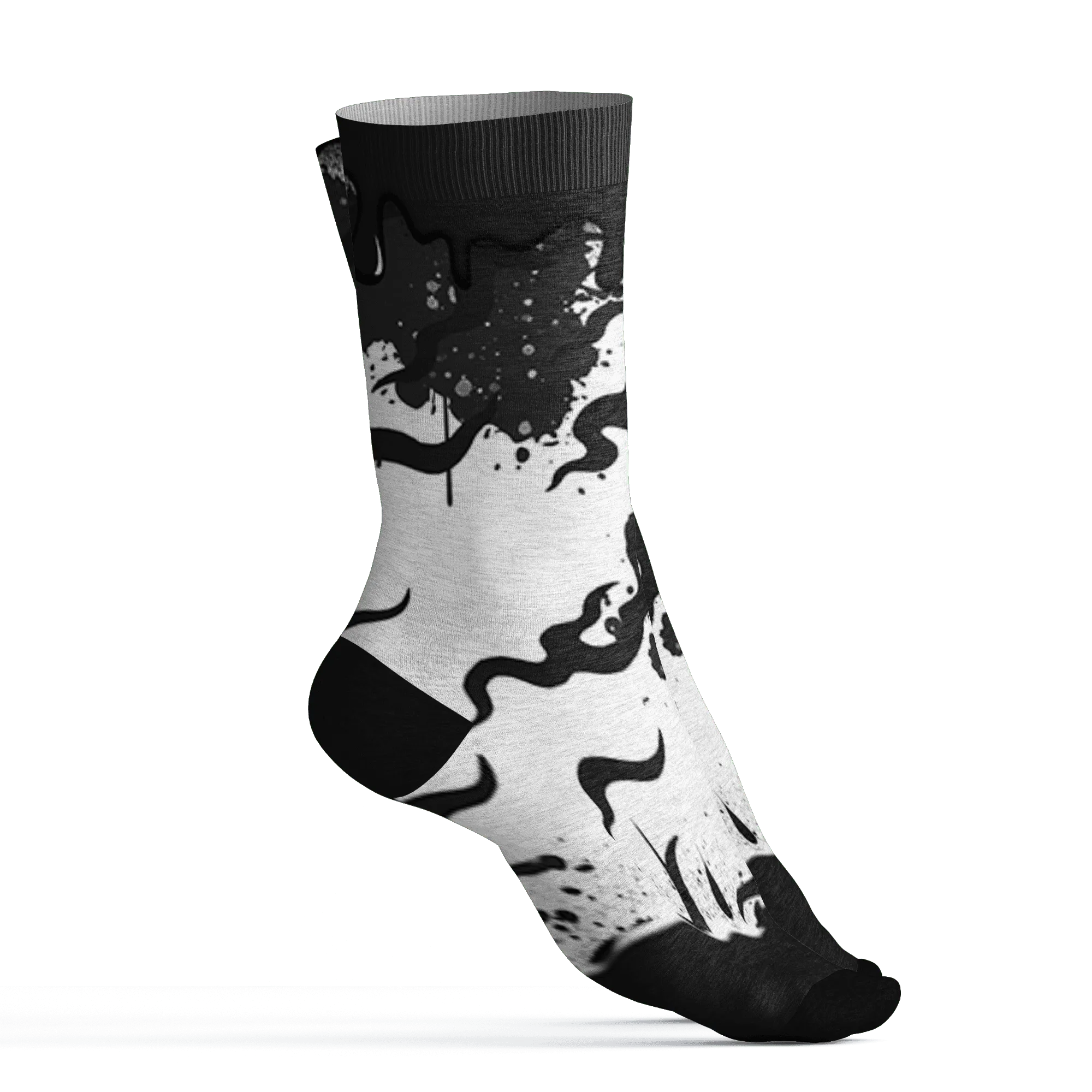 White-Thunder-4s-Socks-Match-Rare-Breed-3D-Drippin
