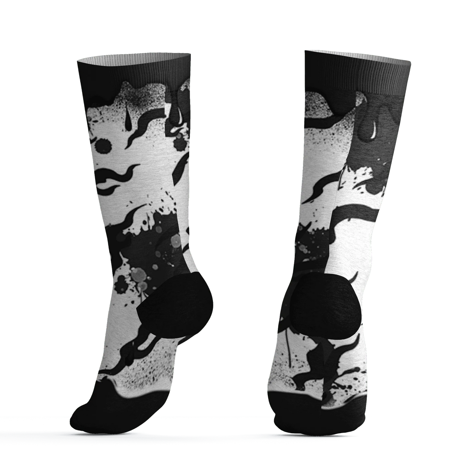 White-Thunder-4s-Socks-Match-Rare-Breed-3D-Drippin