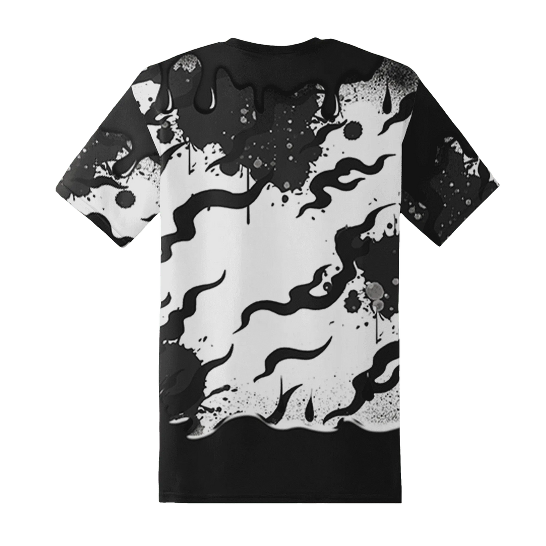 White-Thunder-4s-T-Shirt-Match-Rare-Breed-3D-Drippin