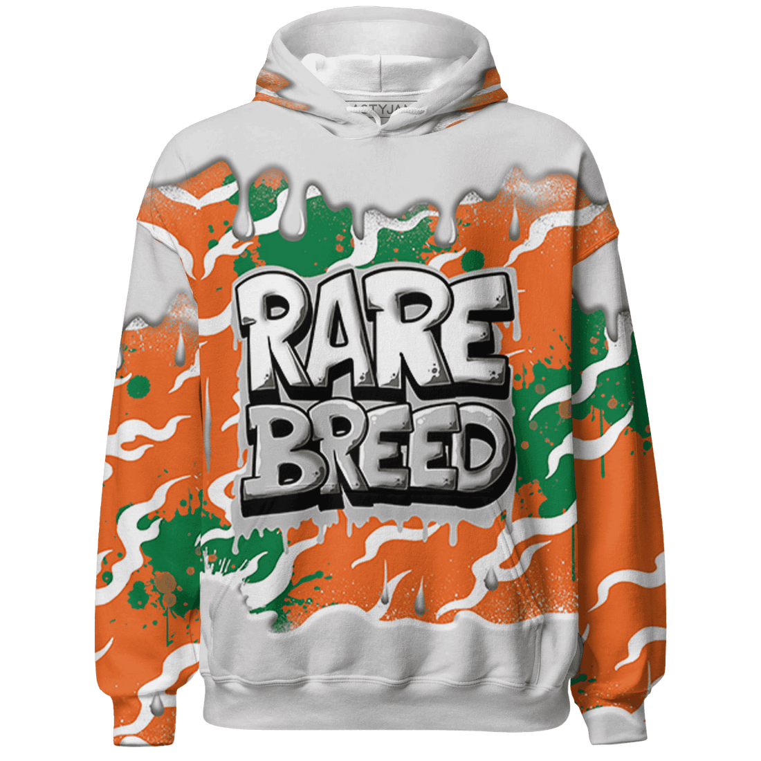 MAM Hurricanes 5s Hoodie Match Rare Breed 3D All-Over Print Drippin - NastyJamz
