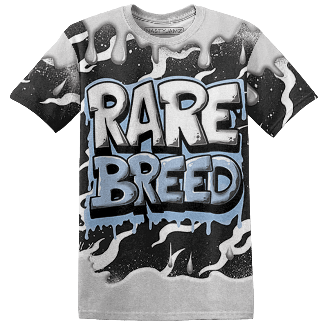 Reverse Oreo 6s T Shirt Match Rare Breed 3D All-Over Print Drippin - NastyJamz
