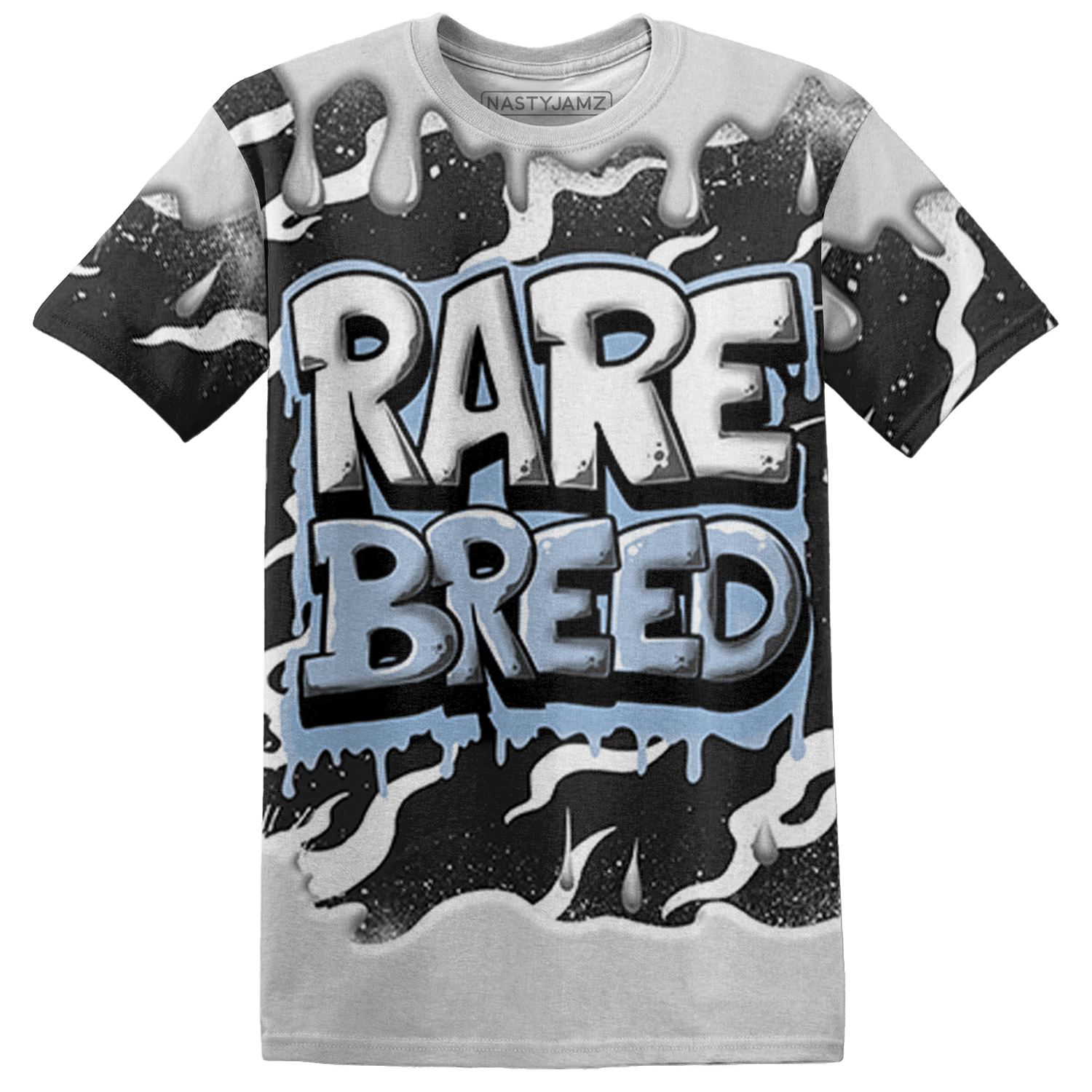 Reverse Oreo 6s T Shirt Match Rare Breed 3D All-Over Print Drippin - NastyJamz