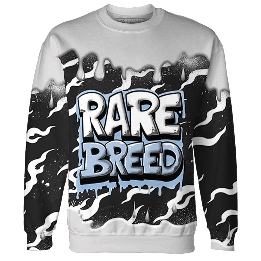Reverse Oreo 6s Sweatshirt Match Rare Breed 3D All-Over Print Drippin - NastyJamz