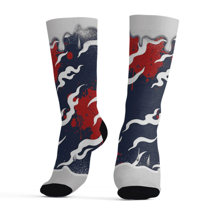 White-Navy-6s-Socks-Match-Rare-Breed-3D-Drippin