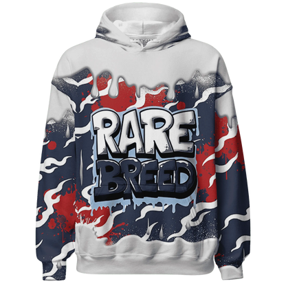 White-Navy-6s-Hoodie-Match-Rare-Breed-3D-Drippin