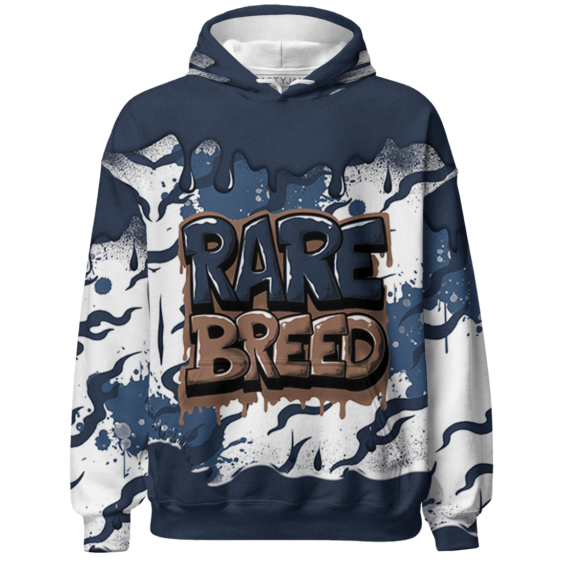 AM 1 86 Jackie RBS Hoodie Match Rare Breed 3D All-Over Print Drippin - NastyJamz