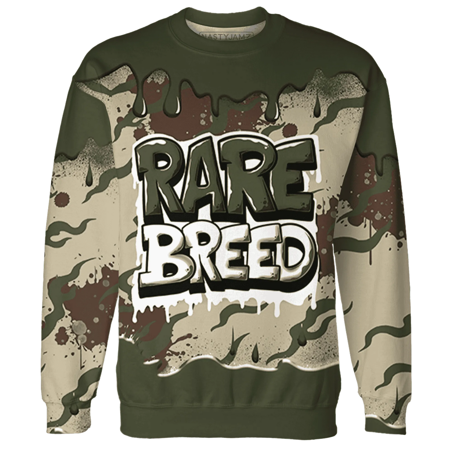 AM-1-Essential-Premium-NastyJamz-Sweatshirt-Match-Rare-Breed-3D-Drippin