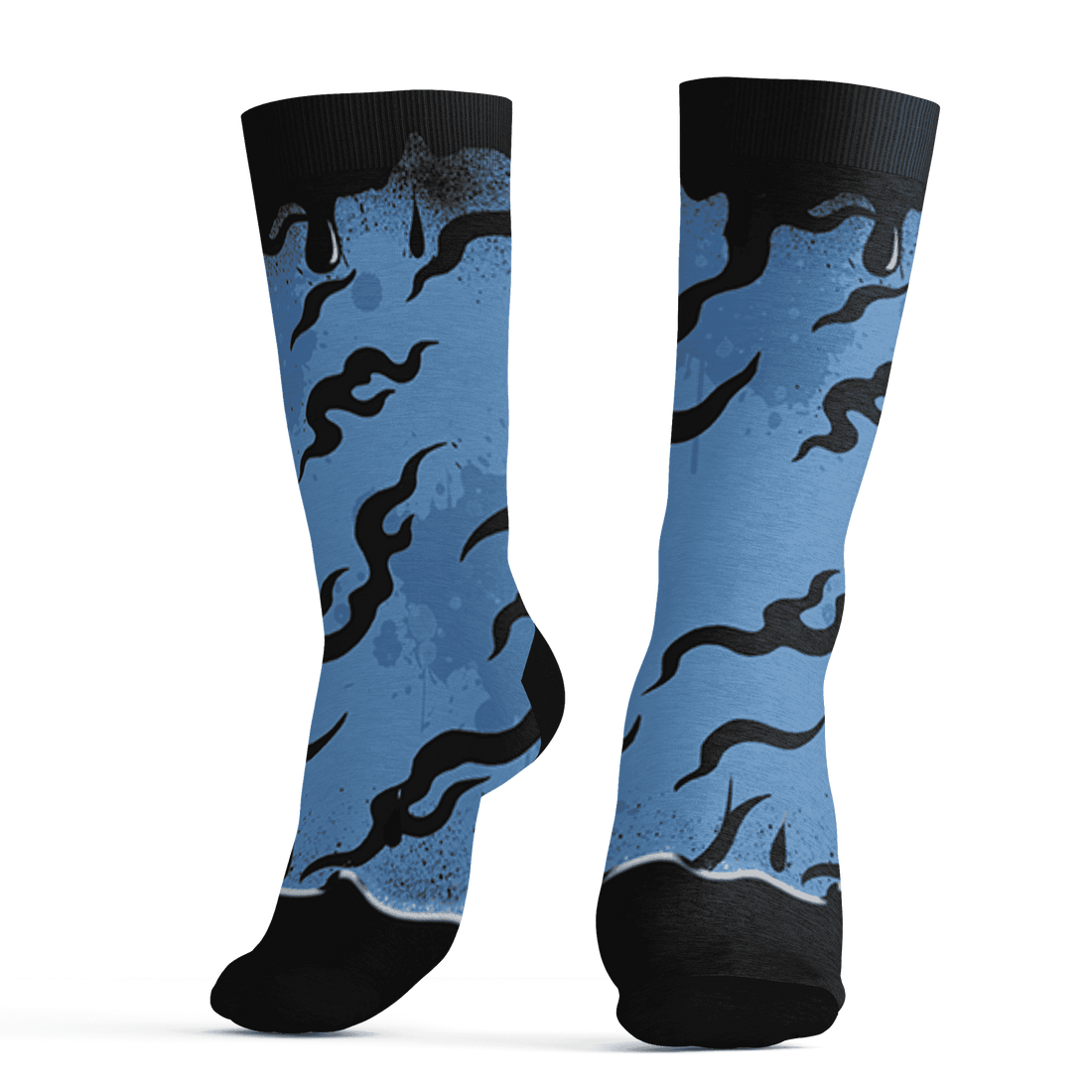 AM-Plus-Black-Univercitii-Blue-Socks-Match-Rare-Breed-3D-Drippin