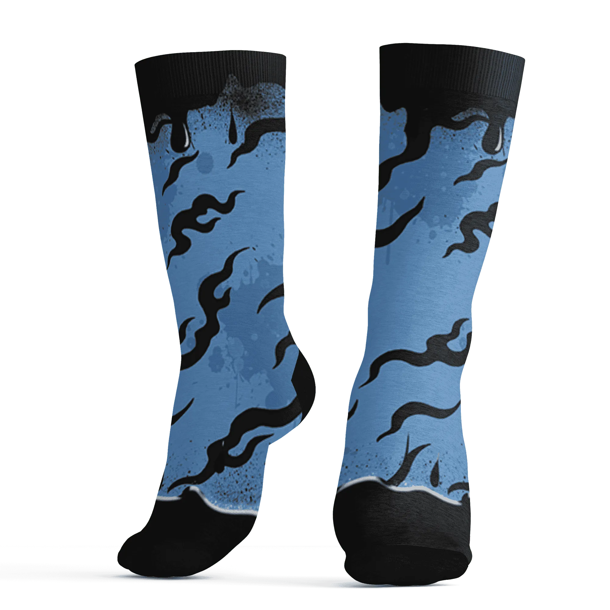 AM-Plus-Black-Univercitii-Blue-Socks-Match-Rare-Breed-3D-Drippin