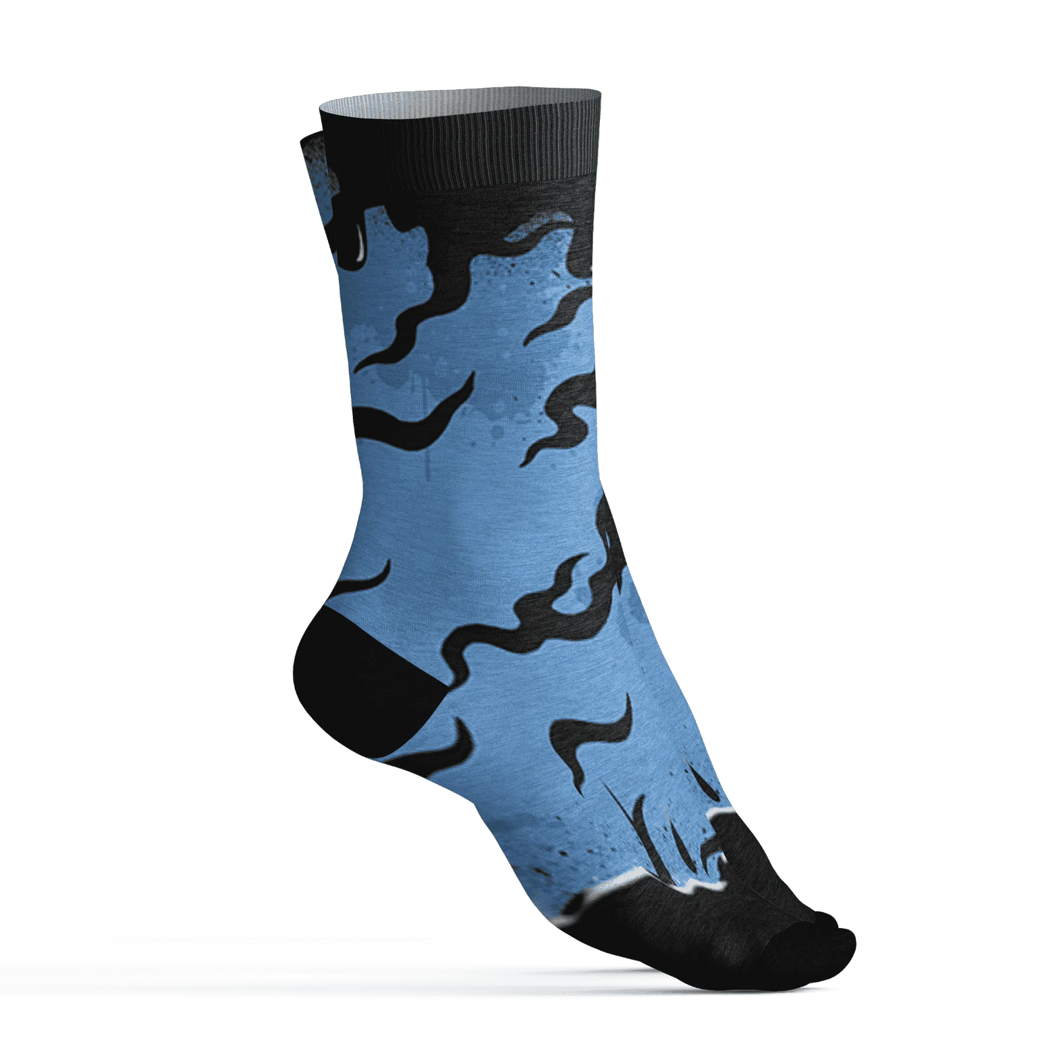 AM-Plus-Black-Univercitii-Blue-Socks-Match-Rare-Breed-3D-Drippin