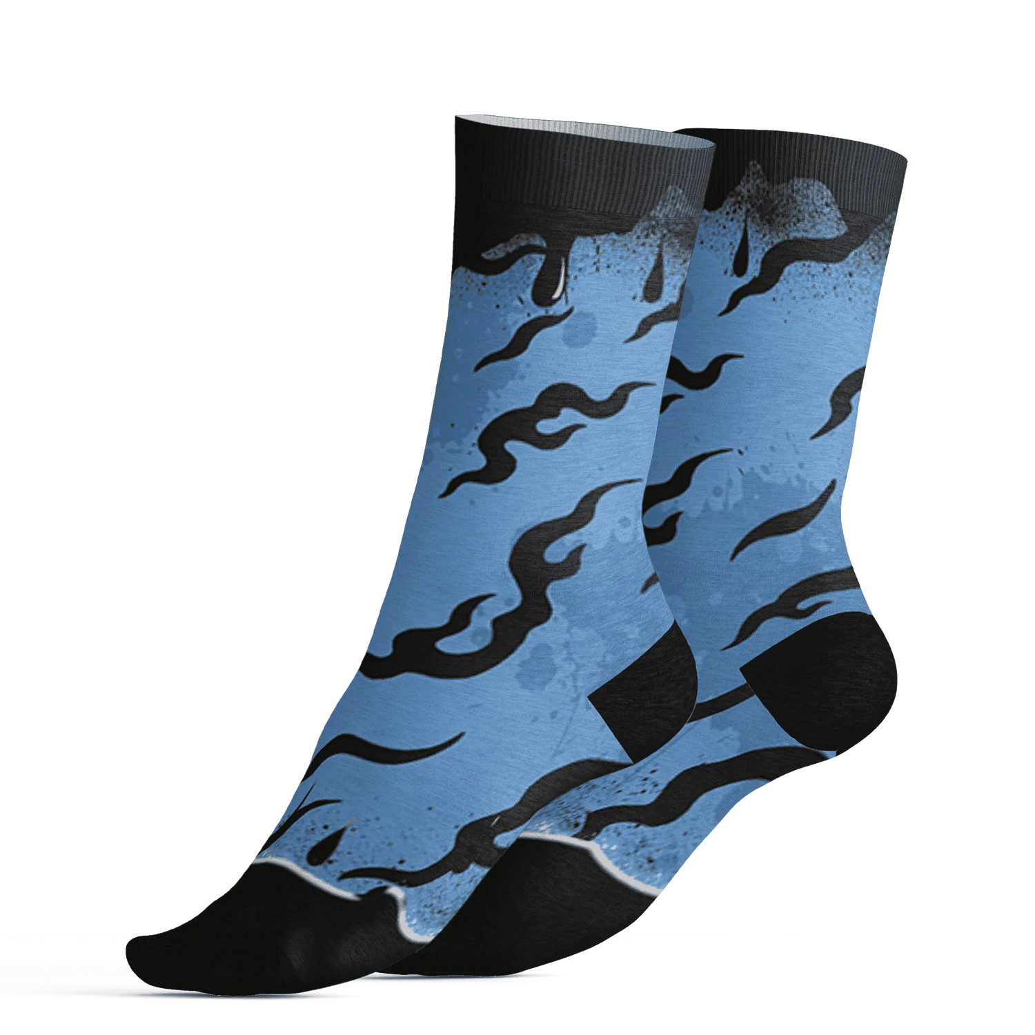 AM-Plus-Black-Univercitii-Blue-Socks-Match-Rare-Breed-3D-Drippin