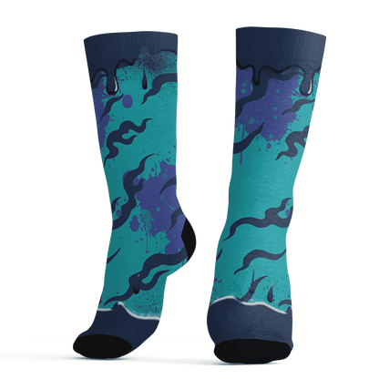 AM-Plus-Drift-Midnight-Navy-Total-Orange-Dusty-Cactus-Socks-Match-Rare-Breed-3D-Drippin