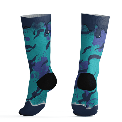 AM-Plus-Drift-Midnight-Navy-Total-Orange-Dusty-Cactus-Socks-Match-Rare-Breed-3D-Drippin
