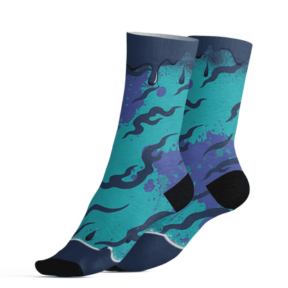 AM-Plus-Drift-Midnight-Navy-Total-Orange-Dusty-Cactus-Socks-Match-Rare-Breed-3D-Drippin