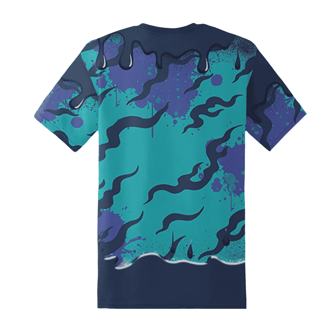 AM-Plus-Drift-Midnight-Navy-Total-Orange-Dusty-Cactus-T-Shirt-Match-Rare-Breed-3D-Drippin