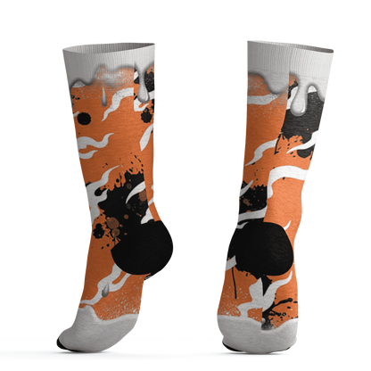 AM-TW-White-Orange-Socks-Match-Rare-Breed-3D-Drippin