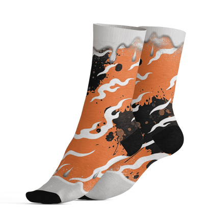 AM-TW-White-Orange-Socks-Match-Rare-Breed-3D-Drippin