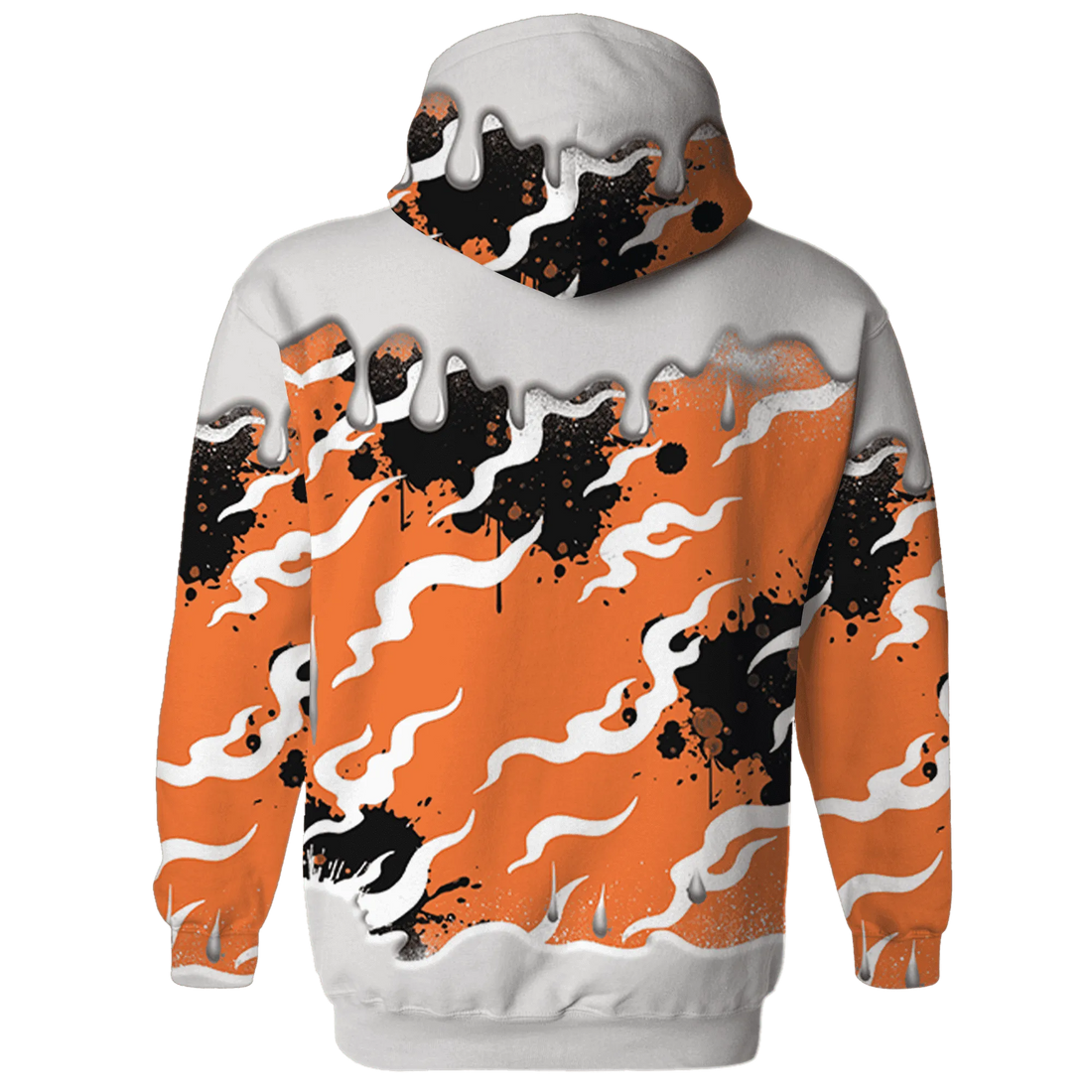 AM-TW-White-Orange-Hoodie-Match-Rare-Breed-3D-Drippin