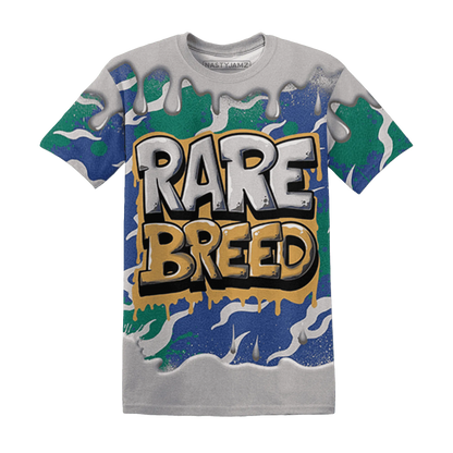 Dunk-Hyper-Royal-Malachite-NastyJamz-T-Shirt-Match-Rare-Breed-3D-Drippin