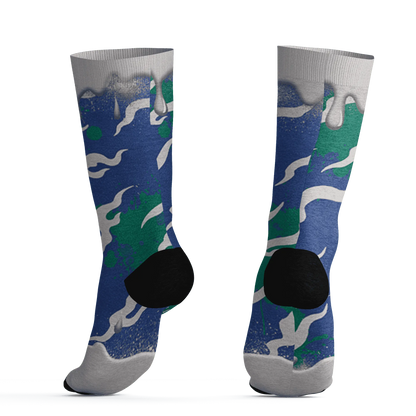 Dunk-Hyper-Royal-Malachite-NastyJamz-Socks-Match-Rare-Breed-3D-Drippin