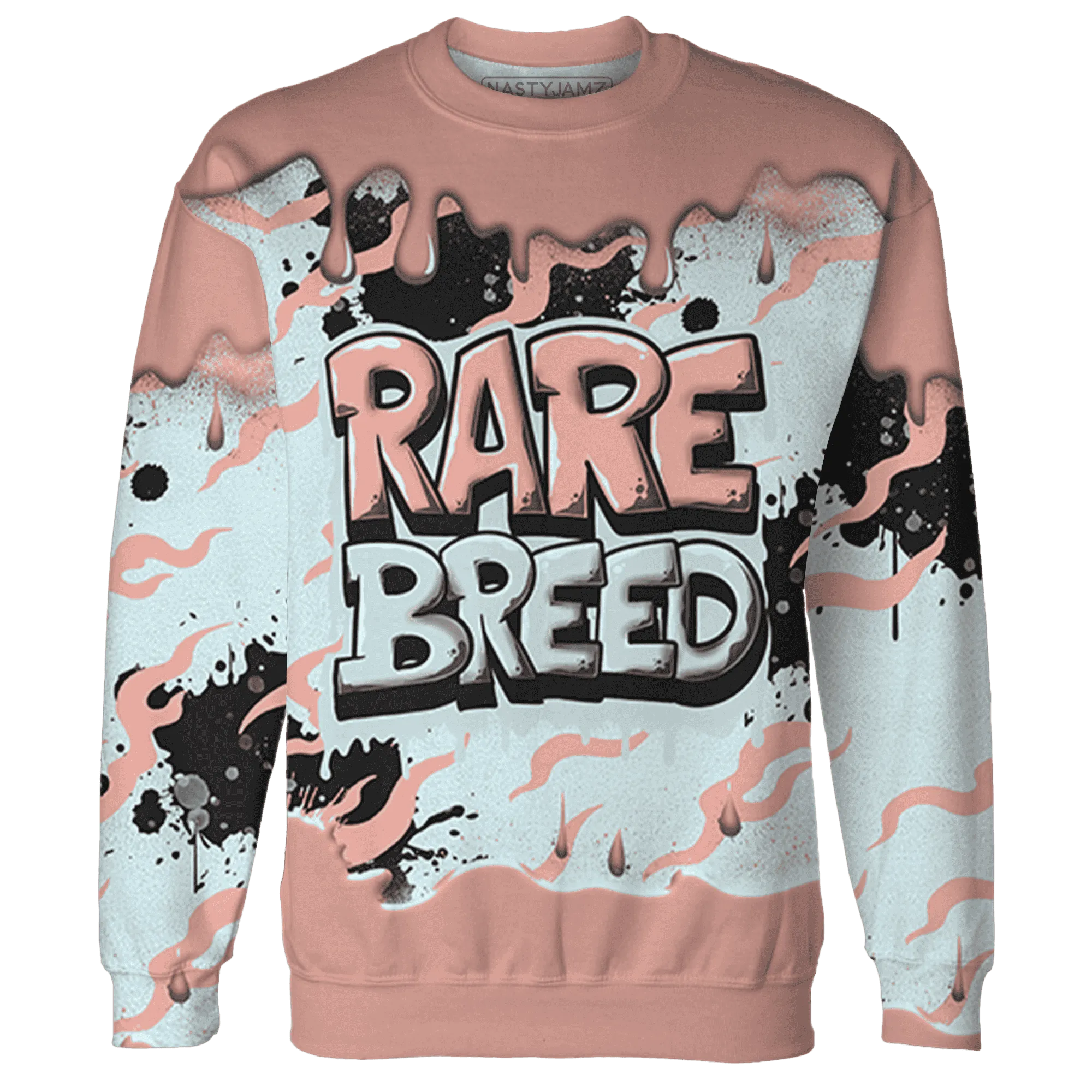Dunk-Low-Glacier-Blue-Arctic-Orange-NastyJamz-Sweatshirt-Match-Rare-Breed-3D-Drippin