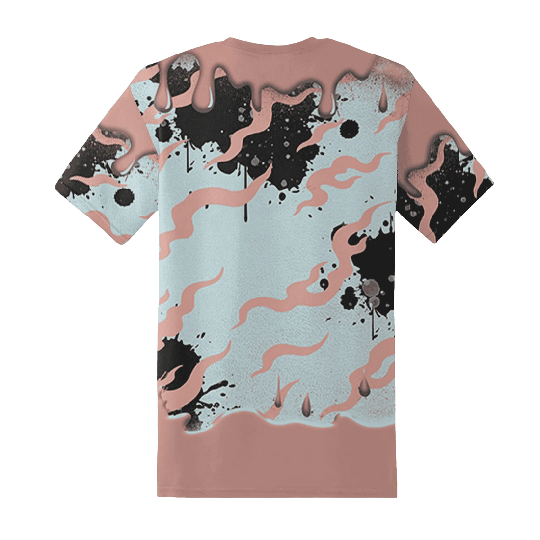 Dunk-Low-Glacier-Blue-Arctic-Orange-NastyJamz-T-Shirt-Match-Rare-Breed-3D-Drippin
