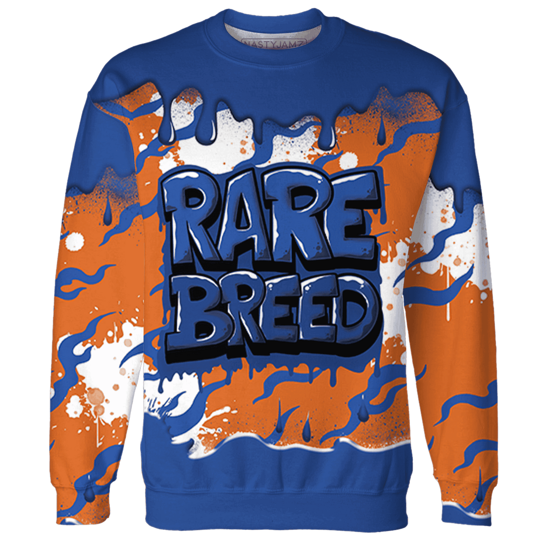 Dunk Low Knicks Sweatshirt Match Rare Breed 3D All-Over Print Drippin - NastyJamz