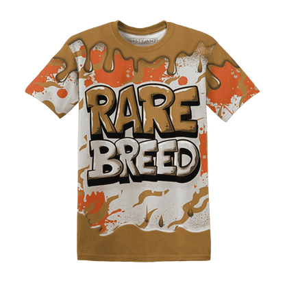 Dunk-Low-Retro-Wheat-Orange-NastyJamz-T-Shirt-Match-Rare-Breed-3D-Drippin