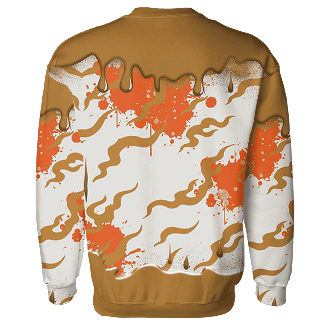 Dunk-Low-Retro-Wheat-Orange-NastyJamz-Sweatshirt-Match-Rare-Breed-3D-Drippin
