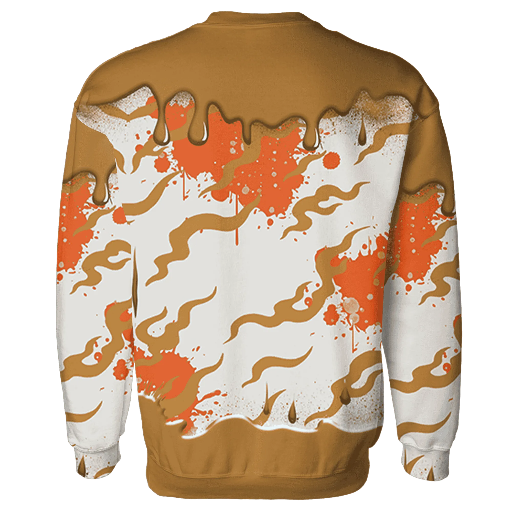 Dunk-Low-Retro-Wheat-Orange-NastyJamz-Sweatshirt-Match-Rare-Breed-3D-Drippin