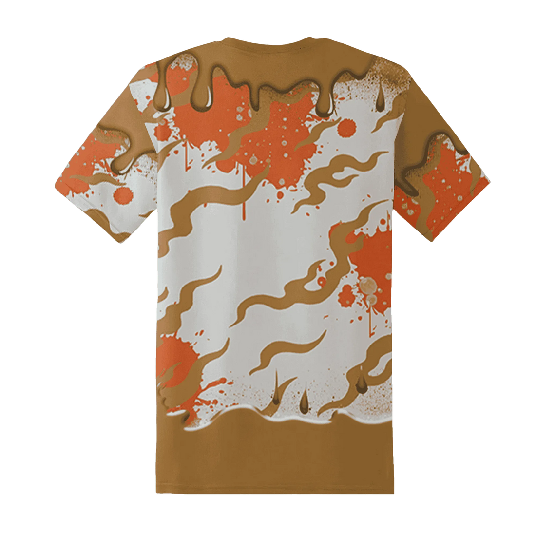 Dunk-Low-Retro-Wheat-Orange-NastyJamz-T-Shirt-Match-Rare-Breed-3D-Drippin