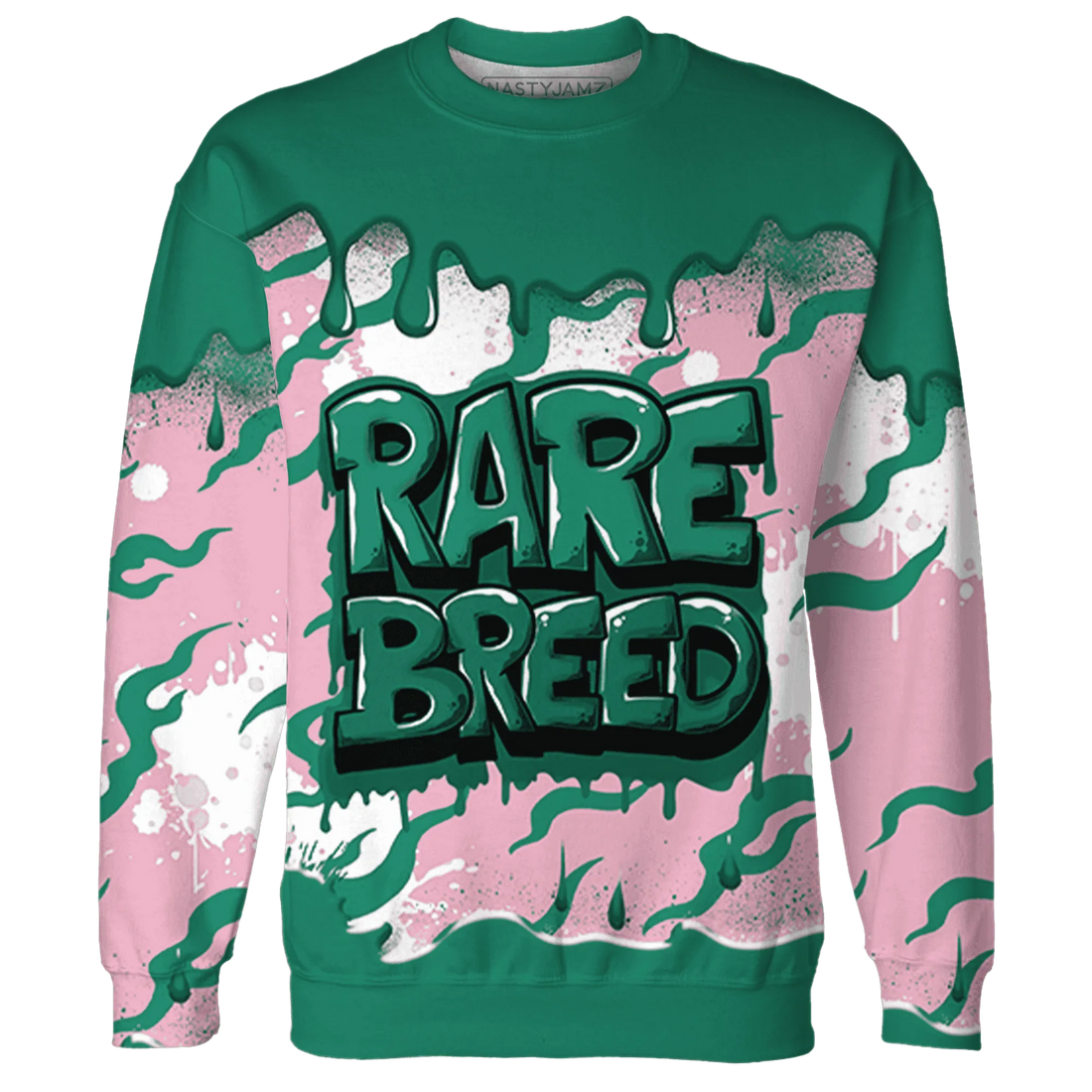 Dunk-Pink-Malachite-Medium-Soft-Low-Sail-Sweatshirt-Match-Rare-Breed-3D-Drippin