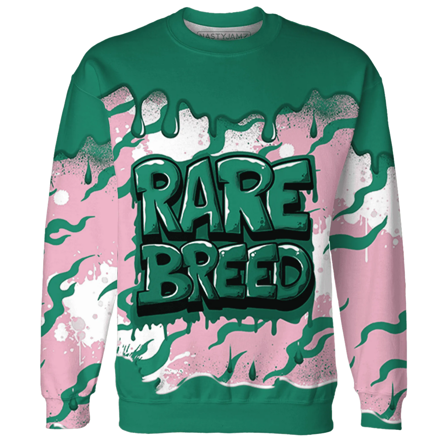 Dunk-Pink-Malachite-Medium-Soft-Low-Sail-Sweatshirt-Match-Rare-Breed-3D-Drippin
