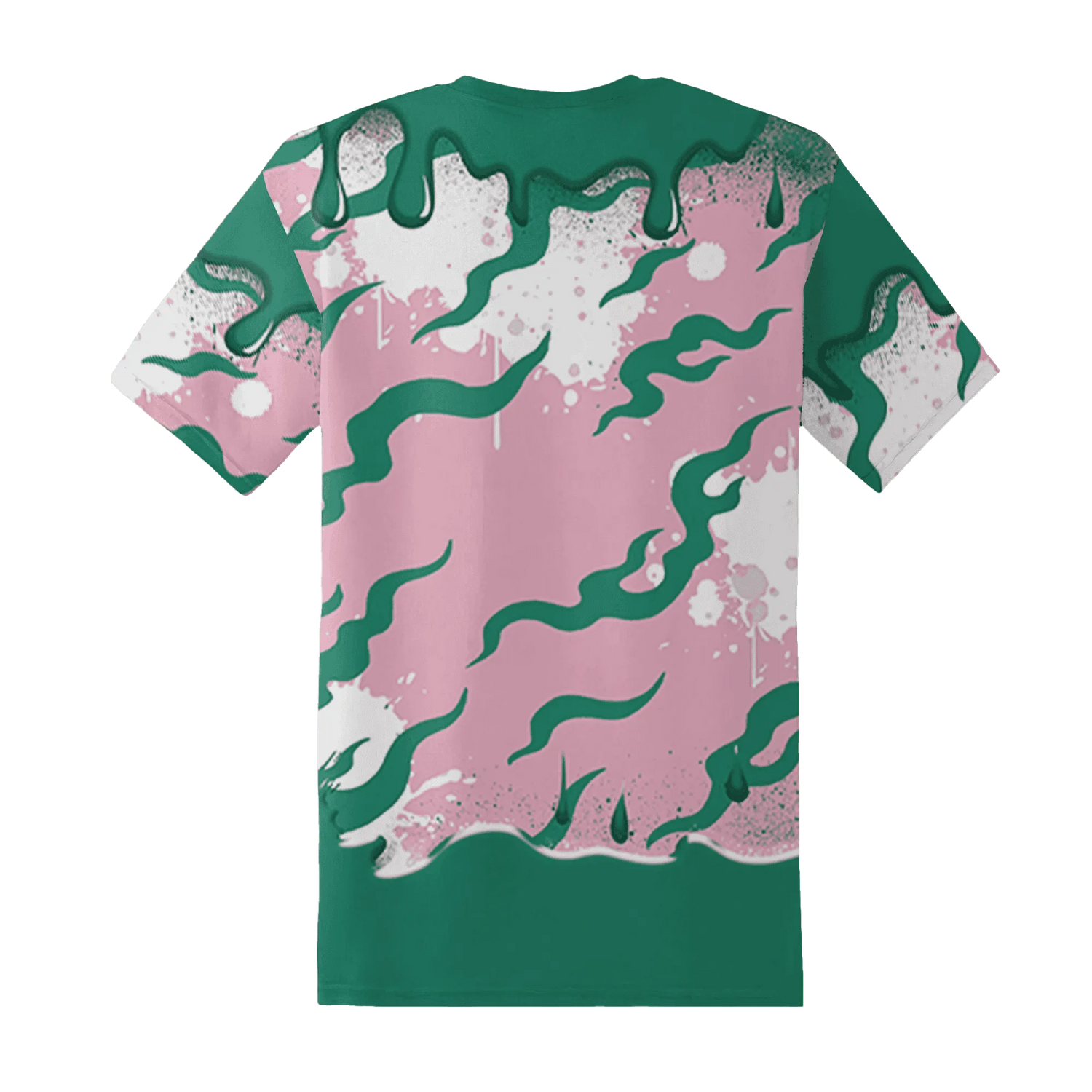 Dunk-Pink-Malachite-Medium-Soft-Low-Sail-T-Shirt-Match-Rare-Breed-3D-Drippin