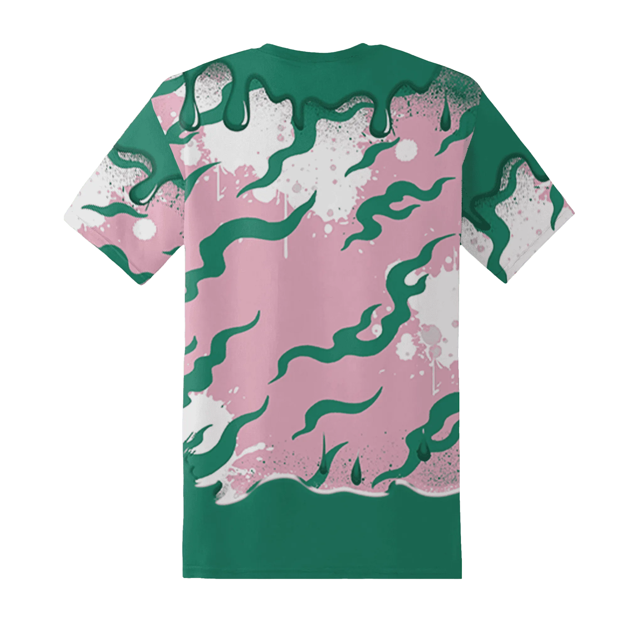 Dunk-Pink-Malachite-Medium-Soft-Low-Sail-T-Shirt-Match-Rare-Breed-3D-Drippin