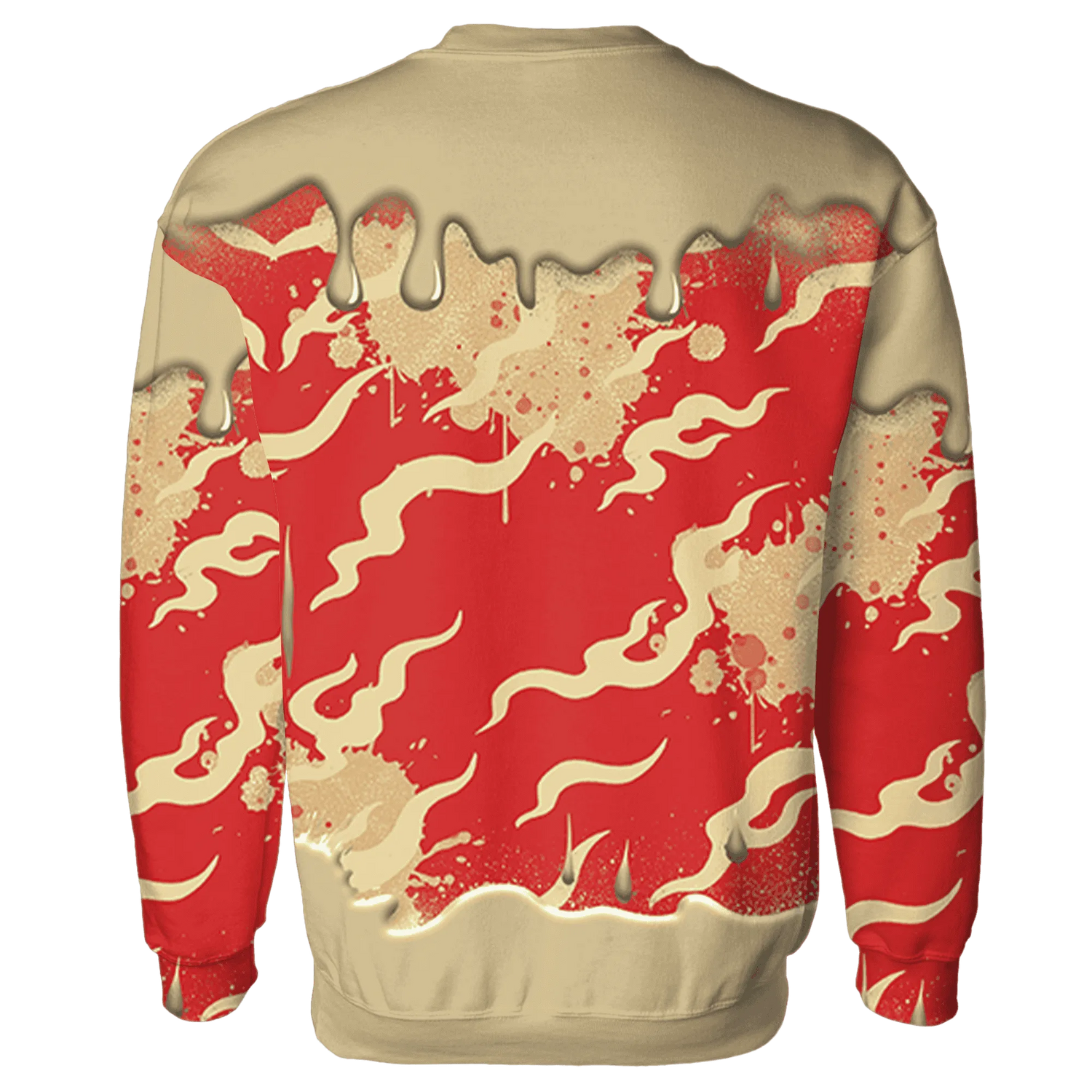 Dunk-Strawberry-Waffle-NastyJamz-Sweatshirt-Match-Rare-Breed-3D-Drippin