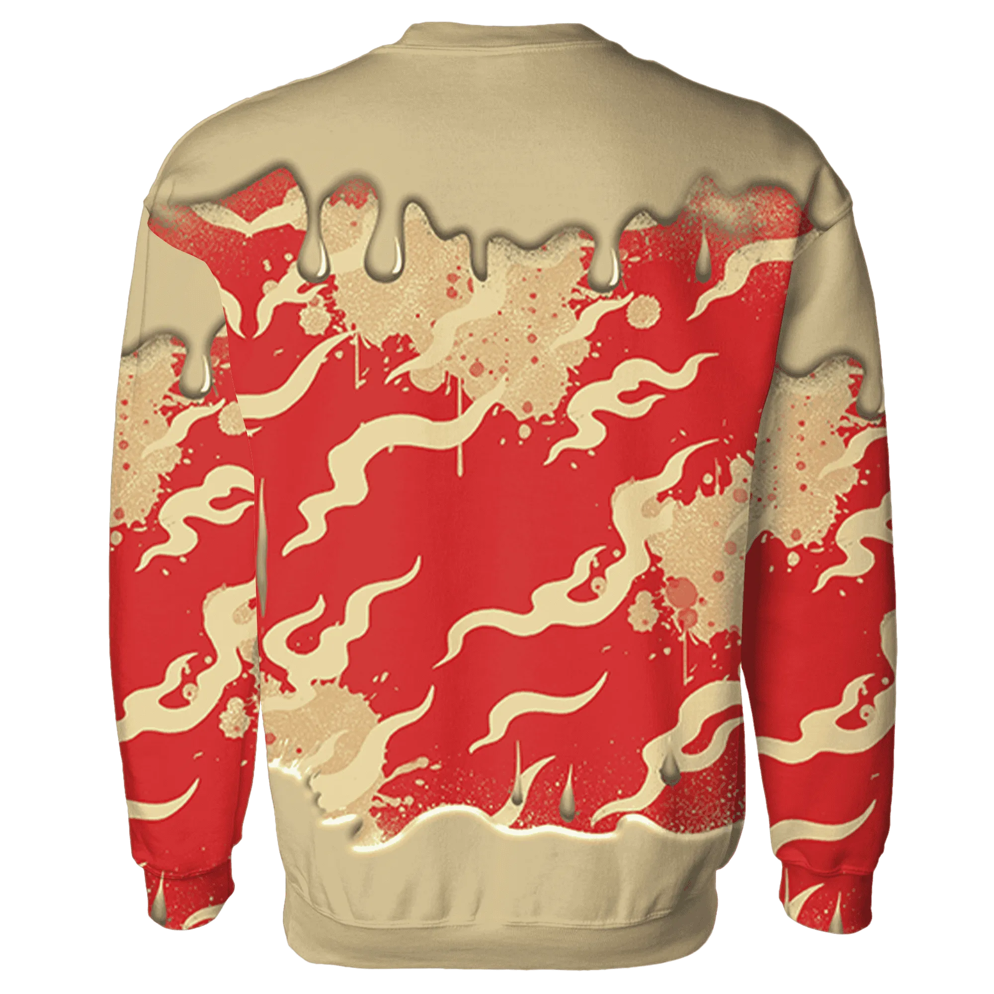 Dunk-Strawberry-Waffle-NastyJamz-Sweatshirt-Match-Rare-Breed-3D-Drippin