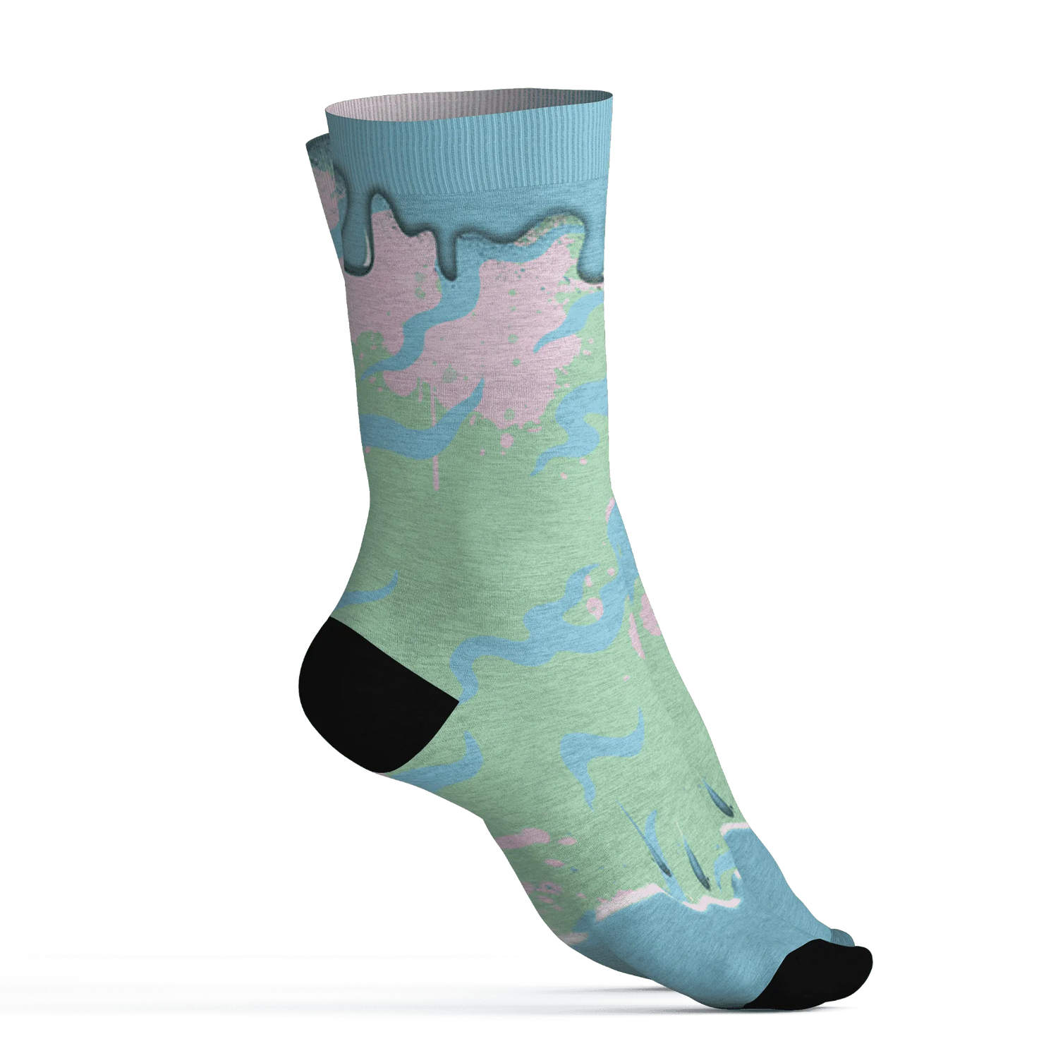 Dunk-Verdy-Visty-NastyJamz-Socks-Match-Rare-Breed-3D-Drippin