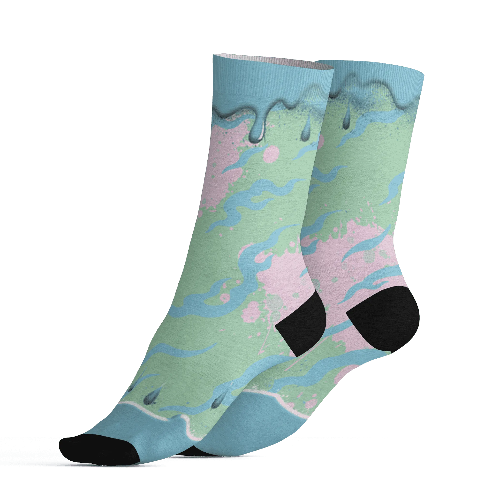 Dunk-Verdy-Visty-NastyJamz-Socks-Match-Rare-Breed-3D-Drippin