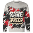 Jumman Jack University Red Sweatshirt Match Rare Breed 3D All-Over Print Drippin - NastyJamz
