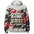 Jumman Jack University Red Hoodie Match Rare Breed 3D All-Over Print Drippin - NastyJamz