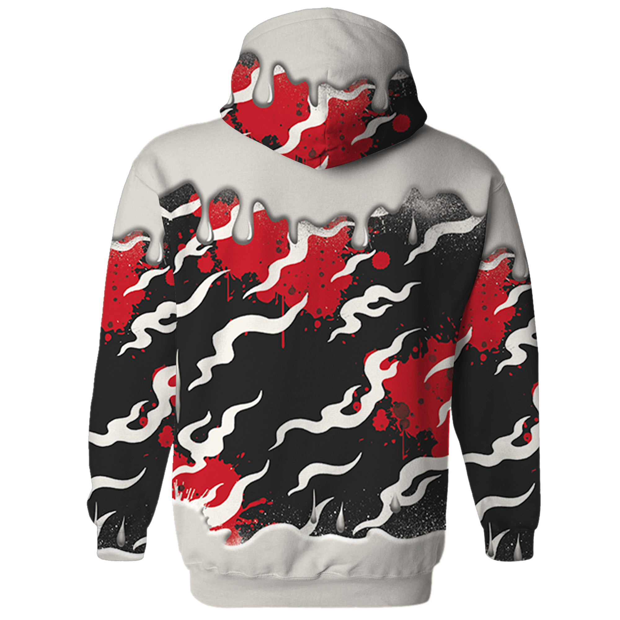 Jumman Jack University Red Hoodie Match Rare Breed 3D All-Over Print Drippin - NastyJamz