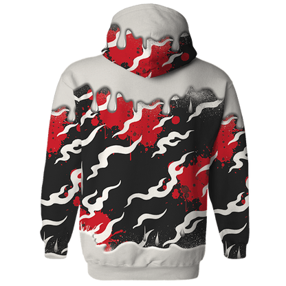 Jumman Jack University Red Hoodie Match Rare Breed 3D All-Over Print Drippin - NastyJamz