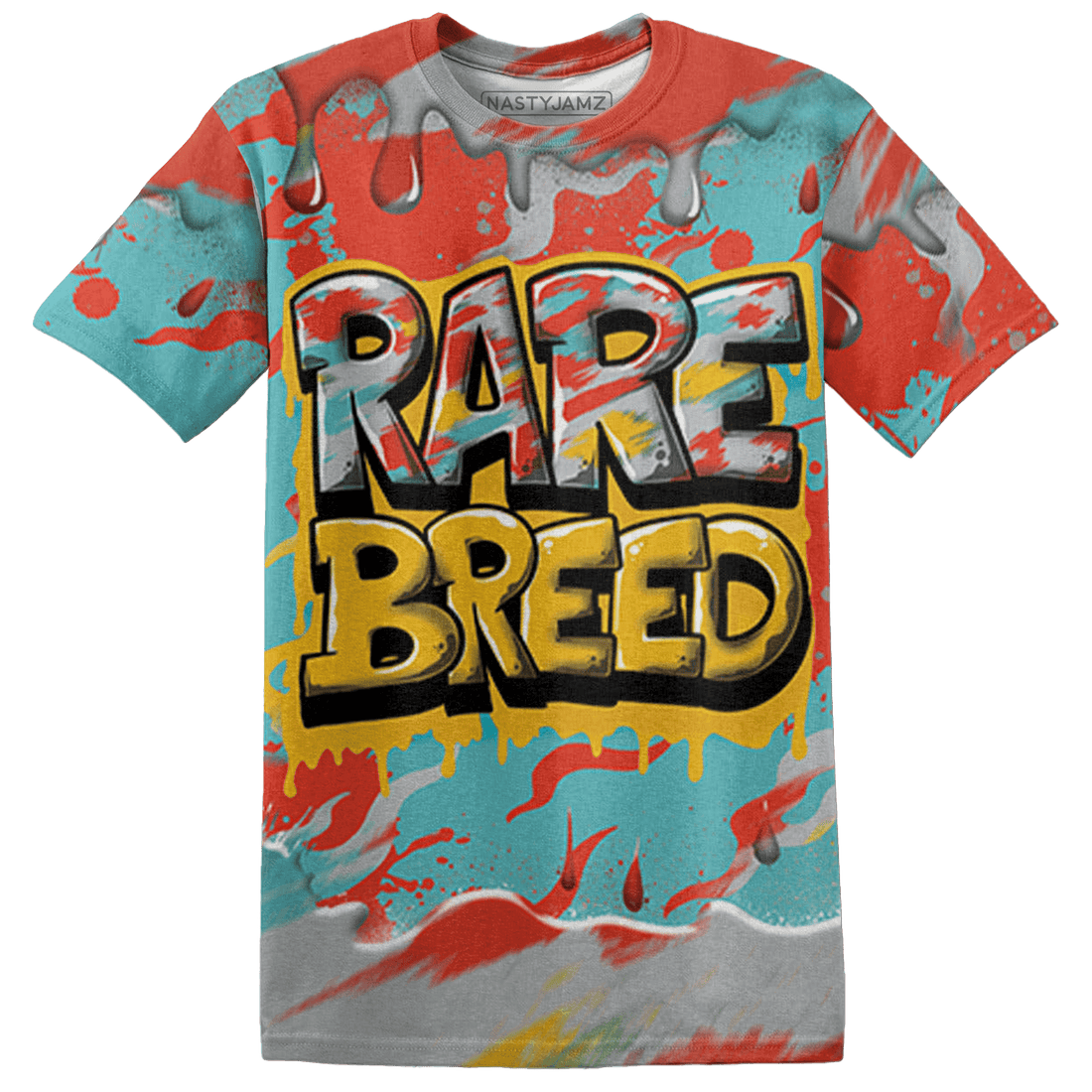 KB 8 Protro Venice Beach T Shirt Match Rare Breed 3D All-Over Print Drippin - NastyJamz