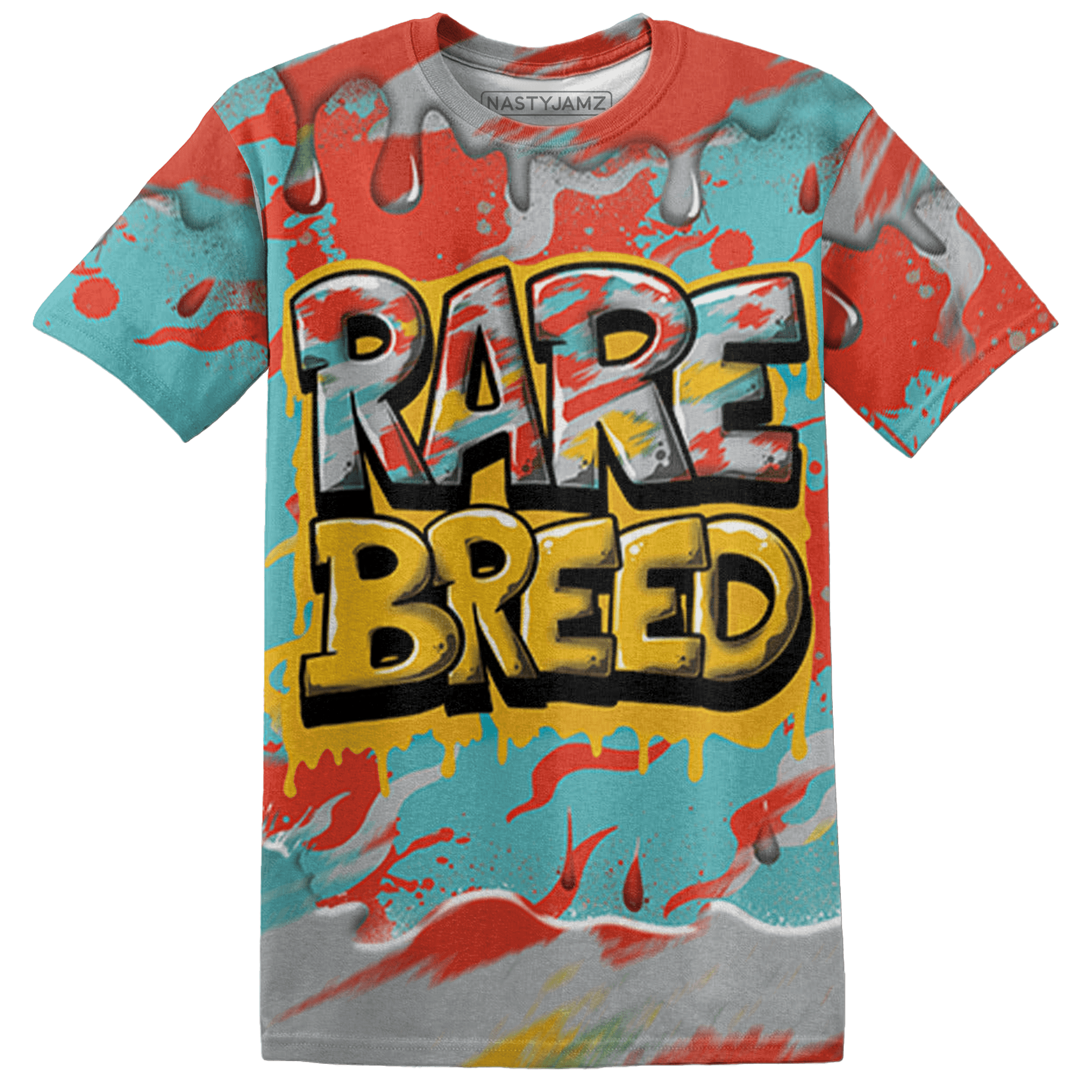 KB 8 Protro Venice Beach T Shirt Match Rare Breed 3D All-Over Print Drippin - NastyJamz