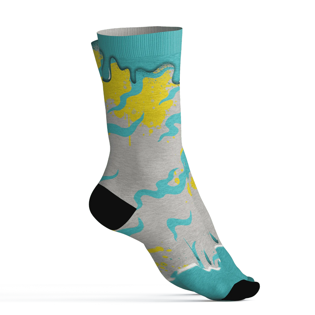 NBL-Cyan-Burst-9060-Socks-Match-Rare-Breed-3D-Drippin