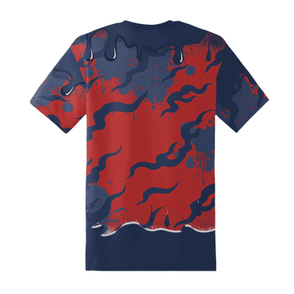 VaporMax-Air-Plus-Midnight-Navy-Gold-Black-T-Shirt-Match-Rare-Breed-3D-Drippin